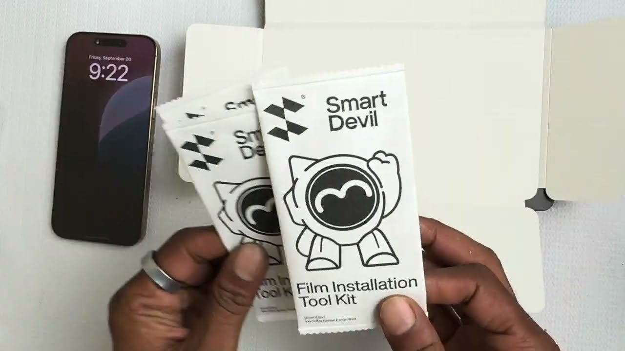 SmartDevil 3 Pack Screen Protector for iPhone 16 Pro MAX 2024!