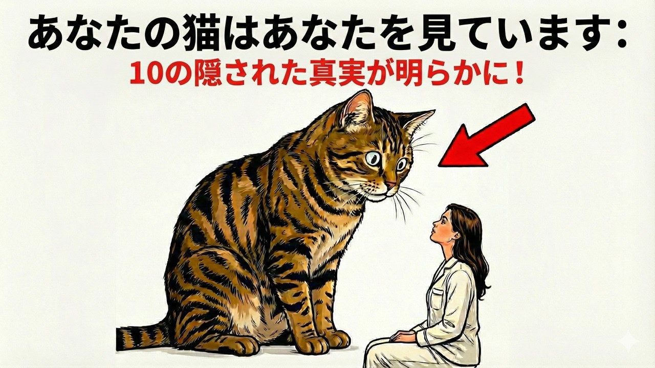 【猫の秘密10選】あなたが思っている以上に猫はあなたを理解している｜科学が暴く真実