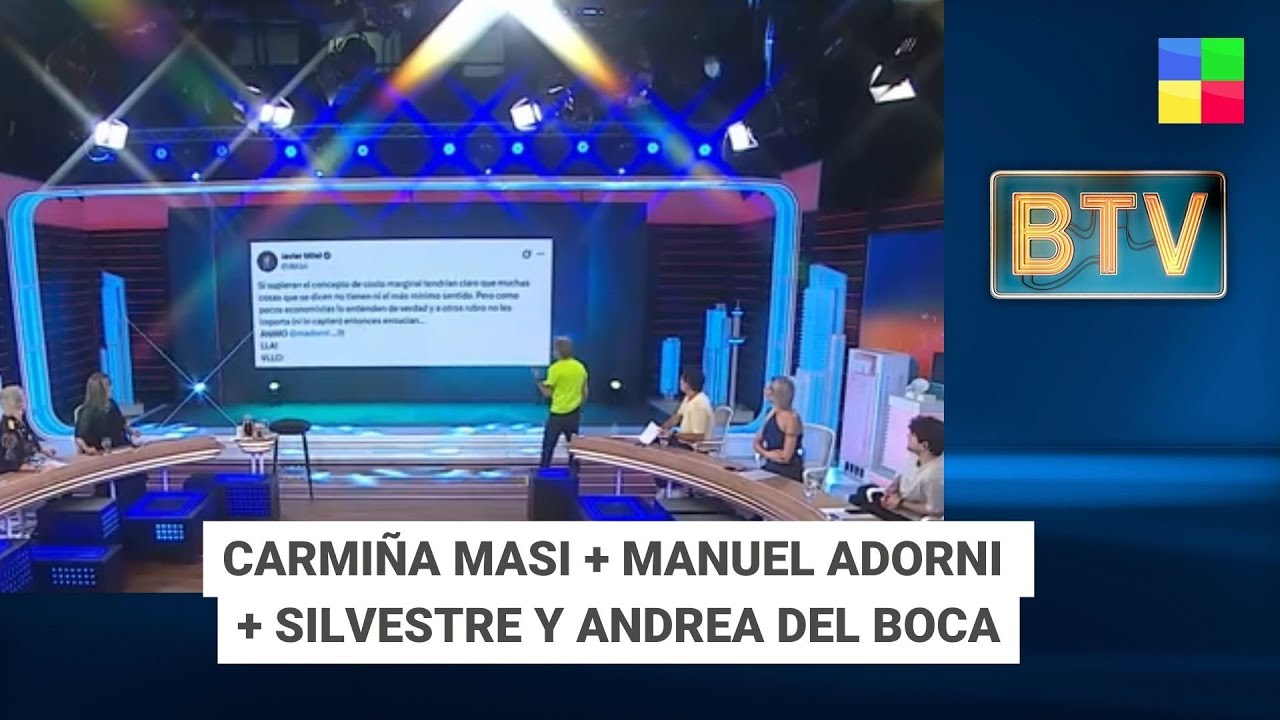 Carmiña Masi + Manuel Adorni + Silvestre y Andrea del Boca #BTV | Programa completo (12/03/26)