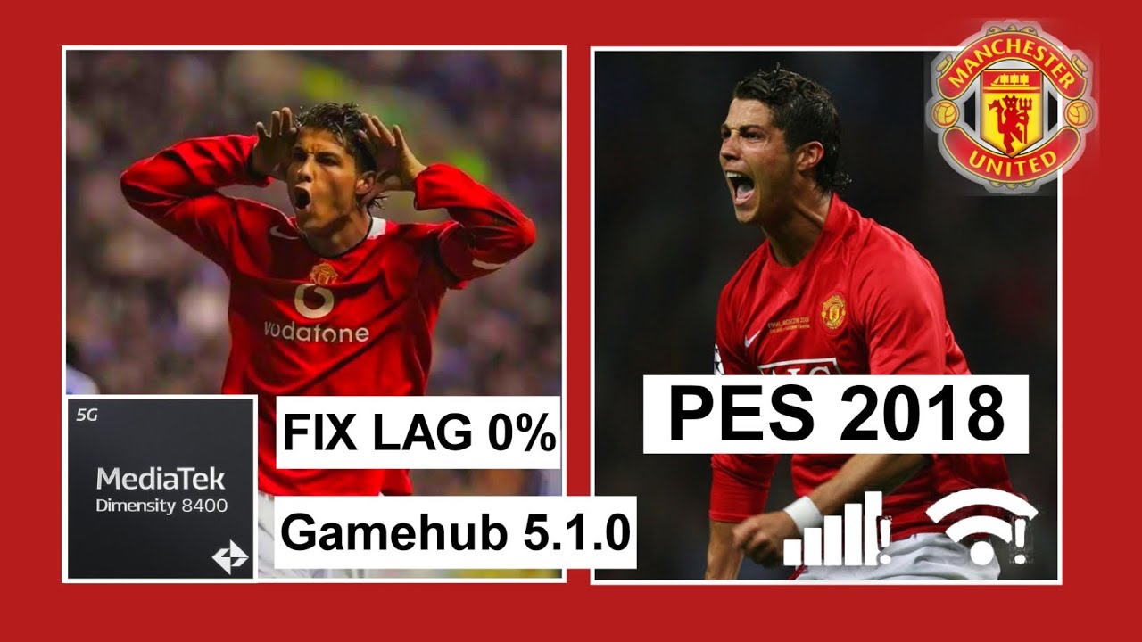 PES 2018 NO LAG GAMEHUB 5.1.0 MEDIATEK 8400 Ultra POCO X7 PRO 
