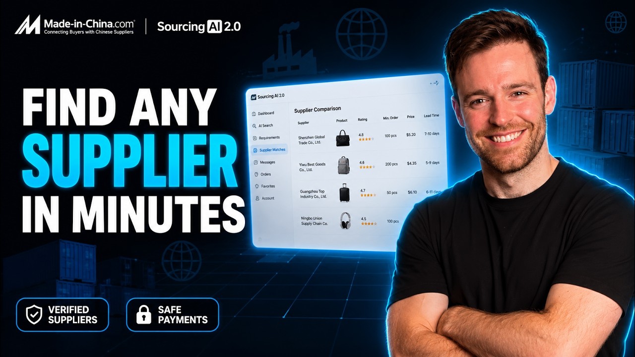 This AI Finds Manufacturers for You Sourcing AI 2.0
