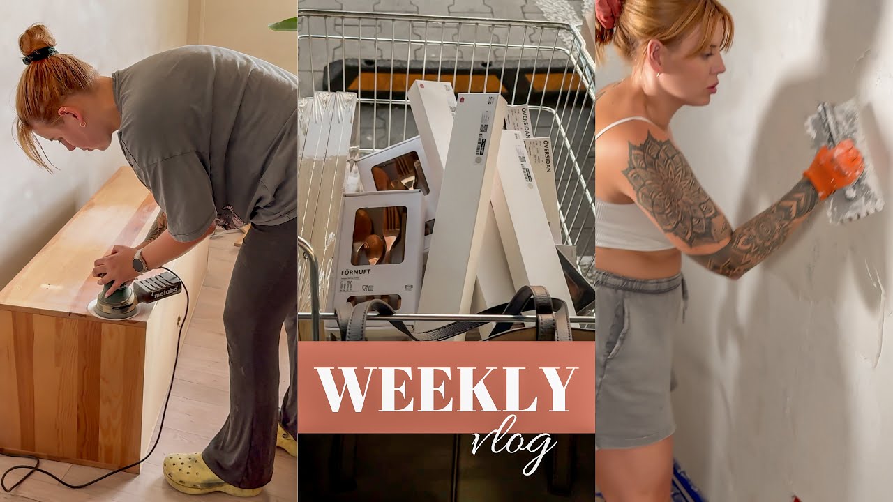 REMONT SALONU | ZAKUPY W IKEA | WEEKLY VLOG
