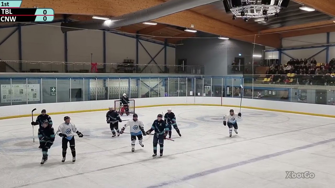 Full Game | Cambridge Narwhals vs Tri-Base Lightning – Military Ice Hockey UK