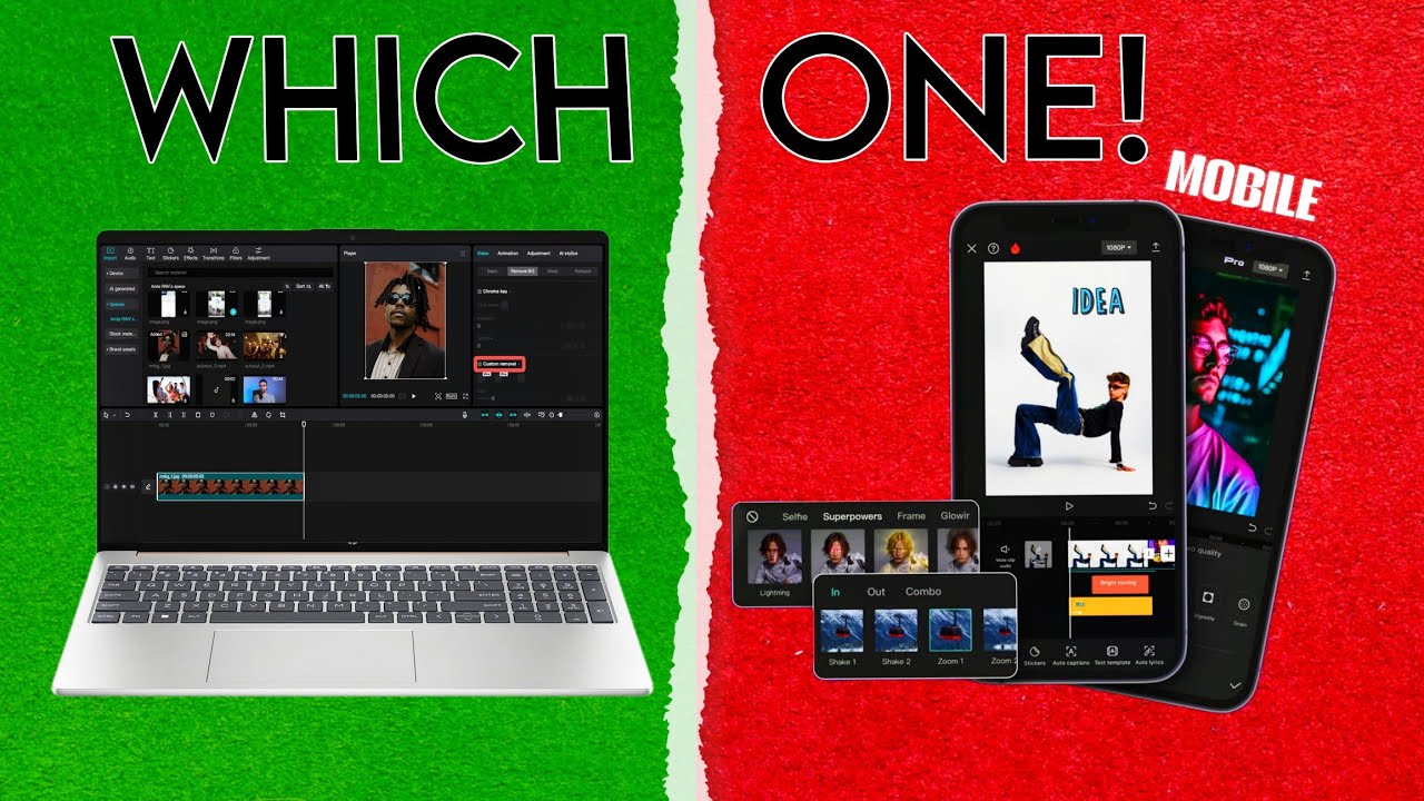PC CapCut vs Mobile CapCut: Which One is Better? 🔥💻📱