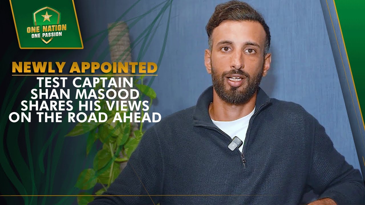 Newly Appointed Test Captain Shan Masood Shares His Views on the Road Ahead | PCB | MA2A