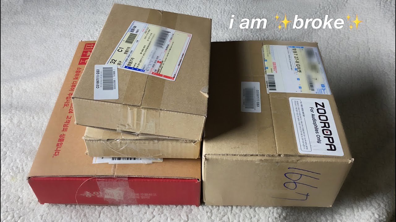 another CHAOTIC kpop album unboxing