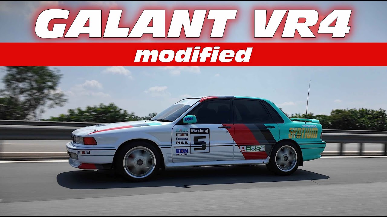 Galant VR4 Mitsubishi Super Saloon Modified by Max