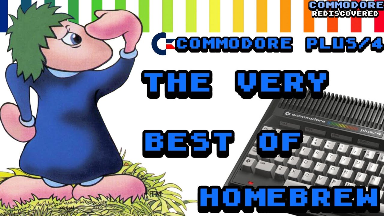 The Very Best Commodore Plus/4 Homebrew Games #commodoreplus4 #plus4 #homebrewgames 