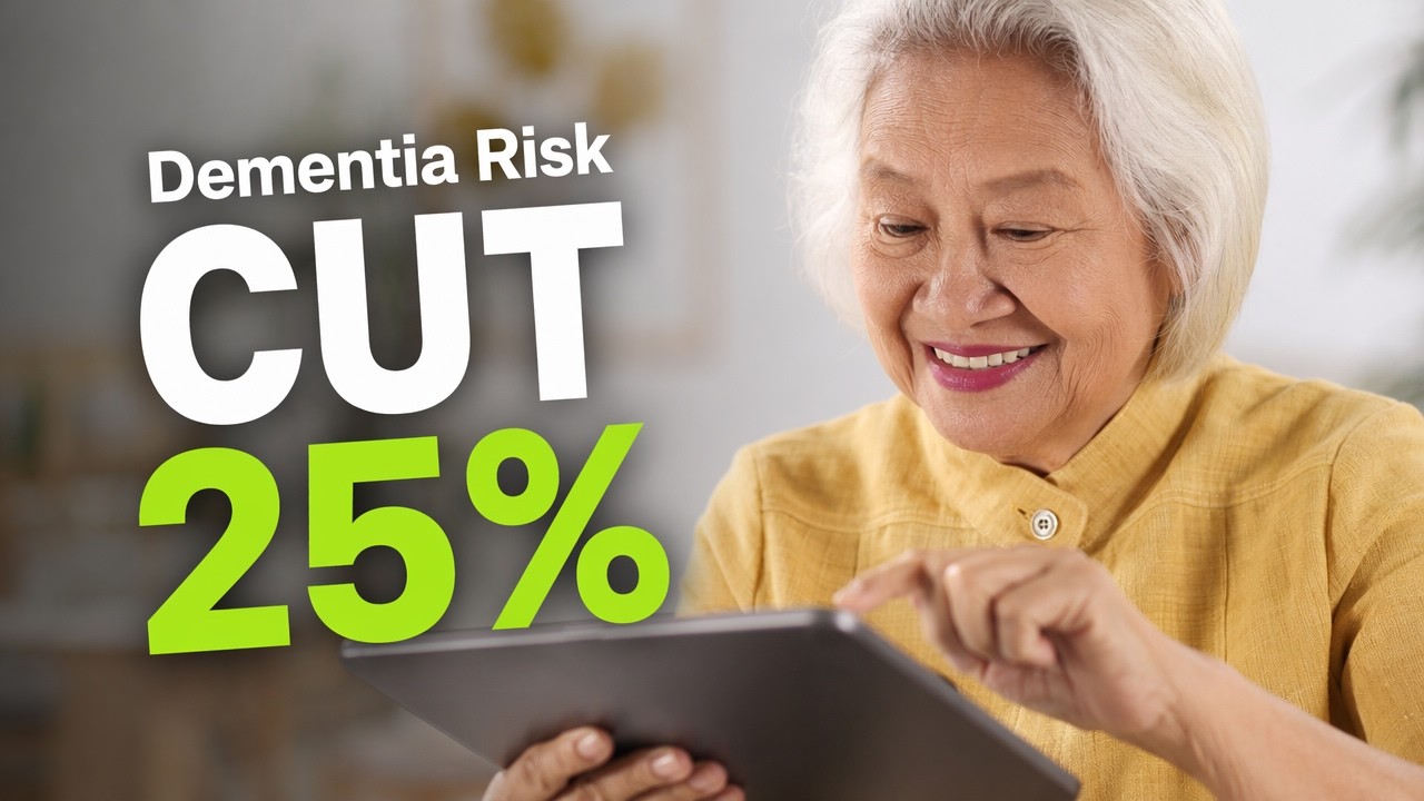 The Only Brain Game Proven To Cut Dementia Risk By 25 Percent In a 20-Year Study