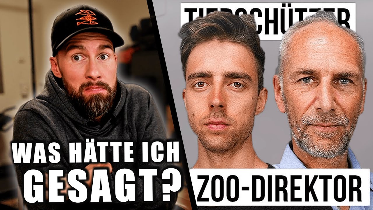 ICH h&auml;tte dort sitzen m&uuml;ssen! - TIERSCH&Uuml;TZER trifft ZOODIREKTOR | Robert Marc Lehmann