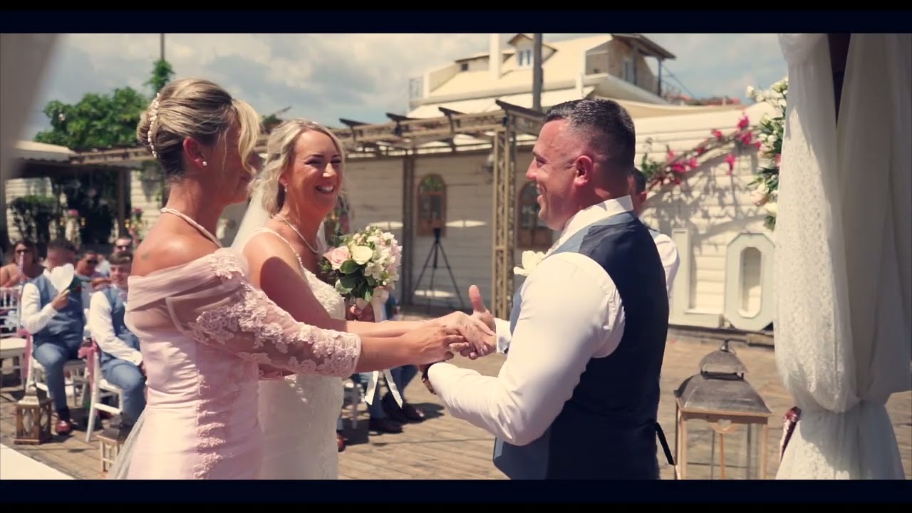Lianne & Lee's Vezalis Beach Bar Wedding/ Highlights