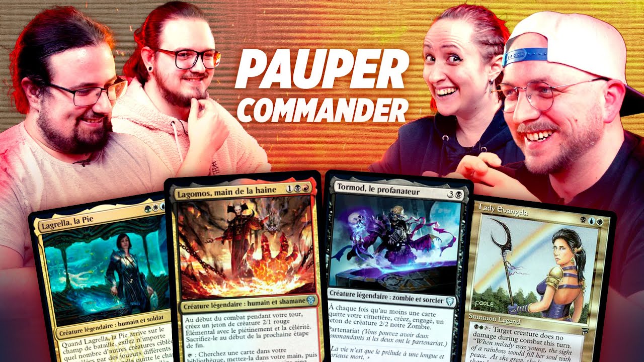 On punit Joël en Pauper Commander (pEDH) avec Doomy