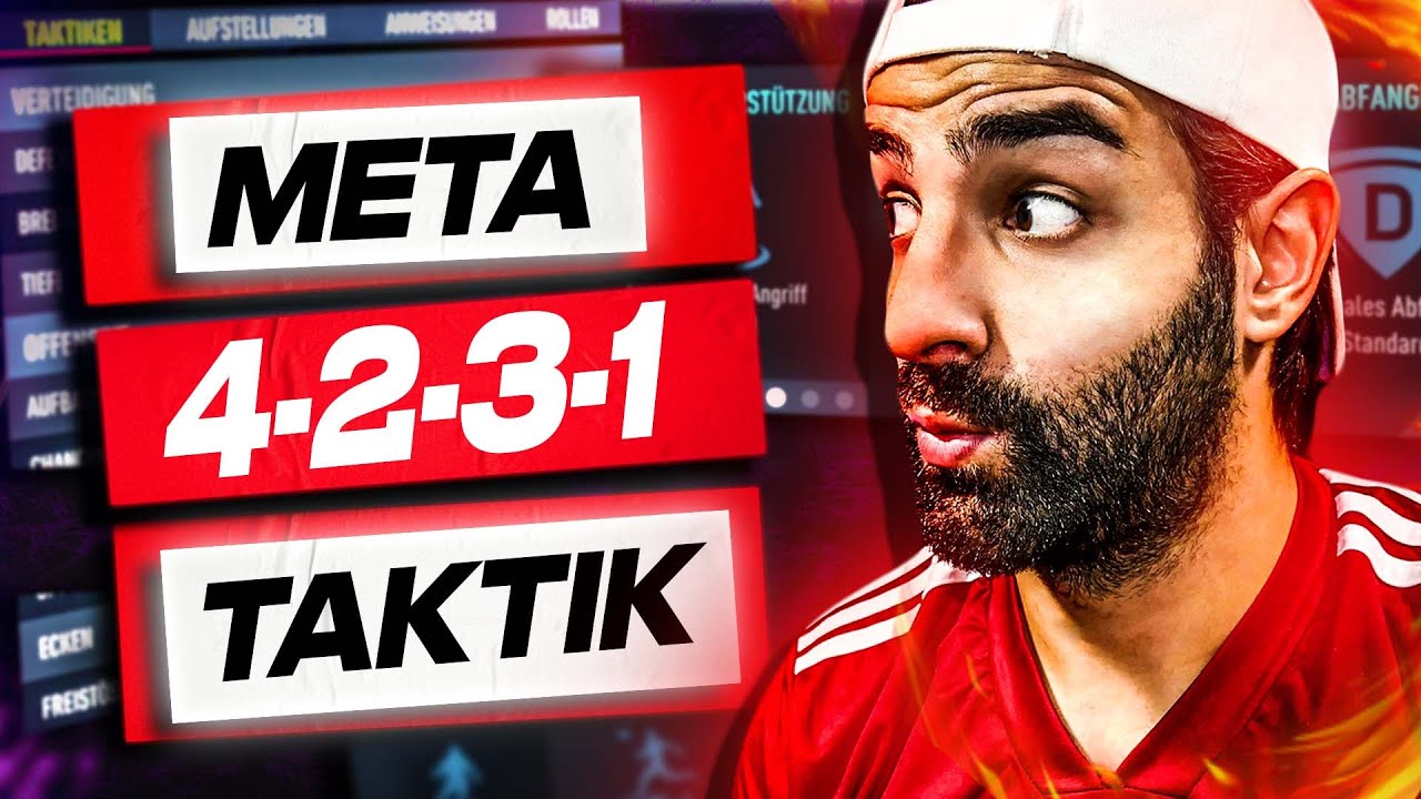 Diese META 4231 FORMATION ist aktuell die BESTE TAKTIK🔥 Individuelle Taktik & Anweisung für FIFA 22