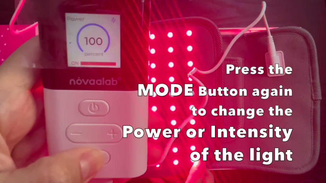 How to Use the Novaa Light Pad Remote