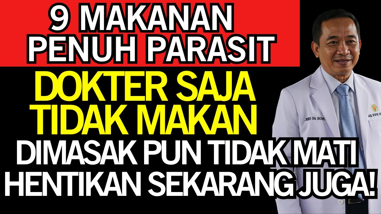 Terungkap! 9 Makanan Penuh Parasit yang Berbahaya untuk Kesehatan Lansia - Dokter Tak Pernah Makan