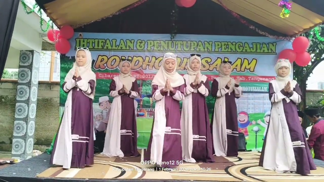 TarianQolbi FII Madinah, pondok pasentren Roudotusalam