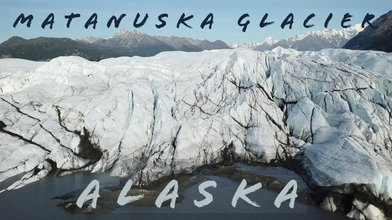 Matanuska Glacier, Alaska - Drone