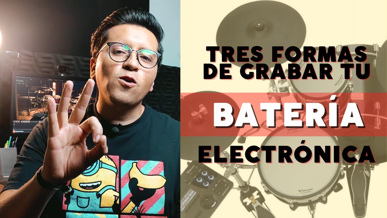 ¿CÓMO GRABAR TU BATERIA ELECTRÓNICA? #edrum #electronica #drumers