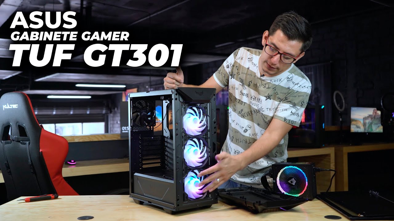El gabinete FULL Aura Sync que necesitas! - ASUS TUF GT301