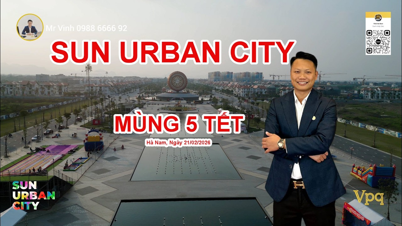 Project progress update for Sun Urban City on the 5th day of the Lunar New Year (Year of the Hors...