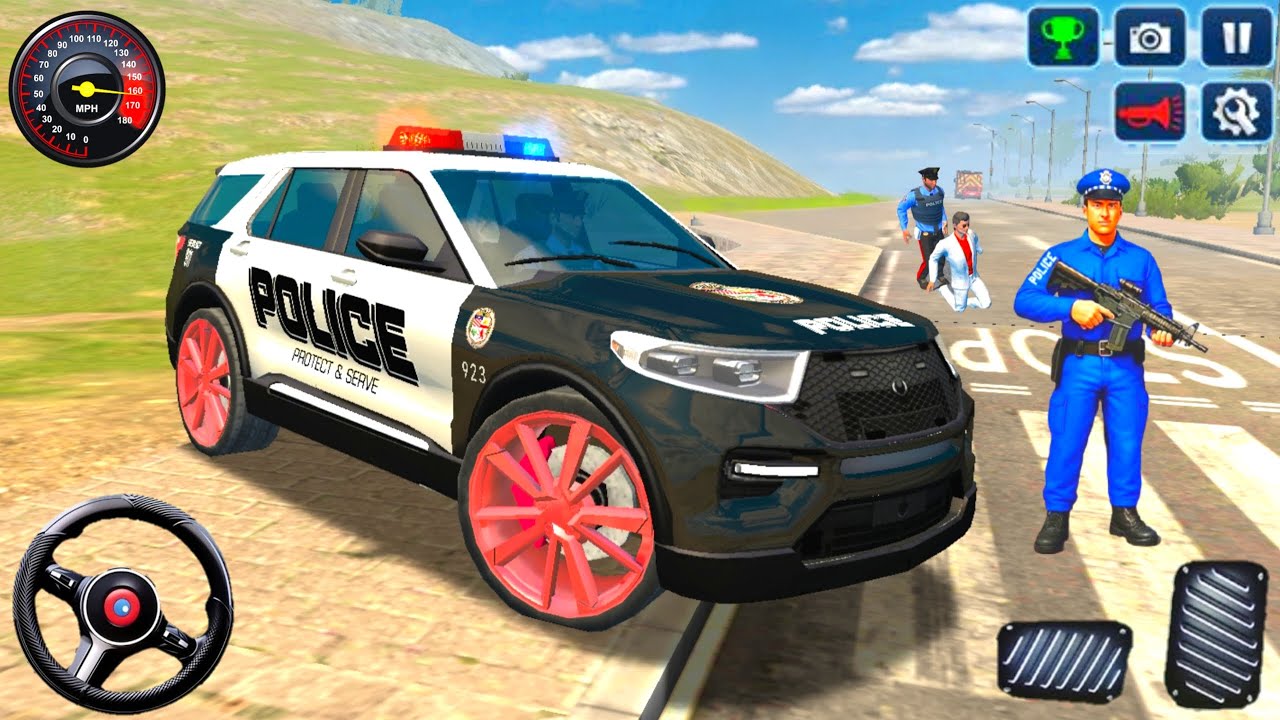 Police Car Chase Simulator 3D - Police Simulator Patrol Officers - Android Gameplay [ 2026]