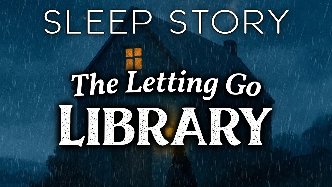A Rainy Night in the Library of Letting Go: A Peaceful Bedtime Story