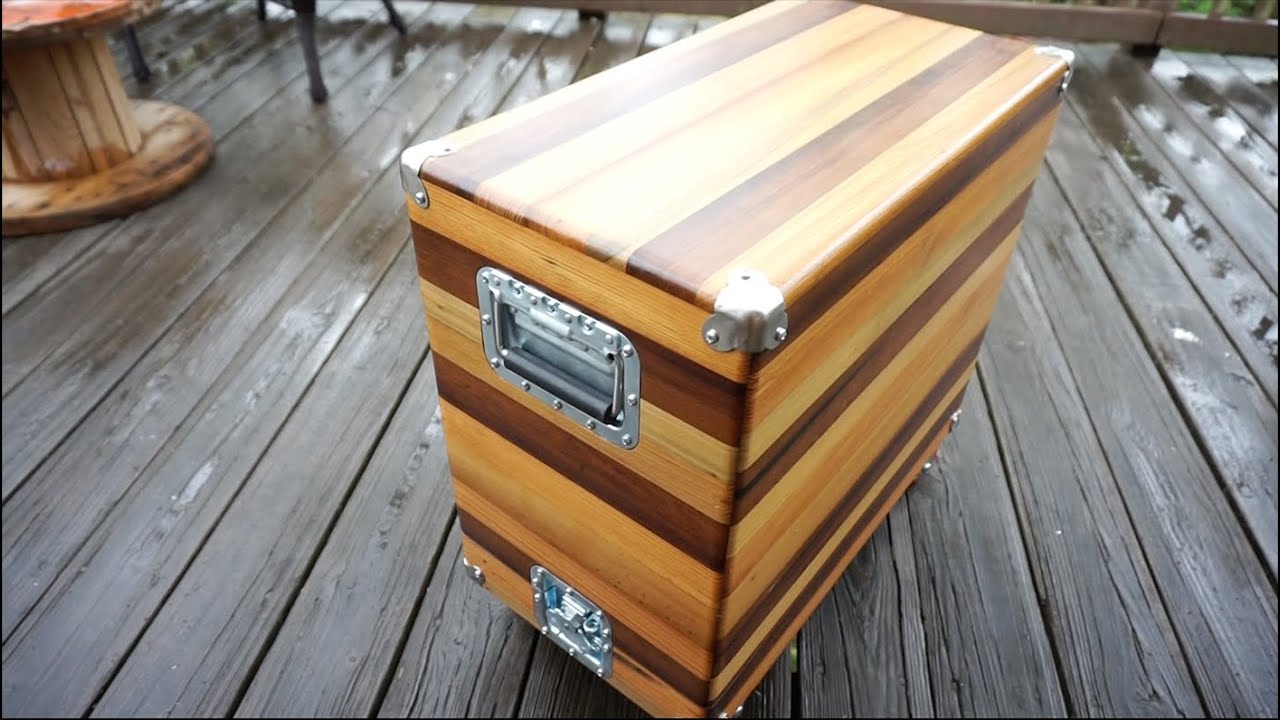 Reclaimed Wood Road Case Build - Vintage Fender Vibrolux - Timelapse