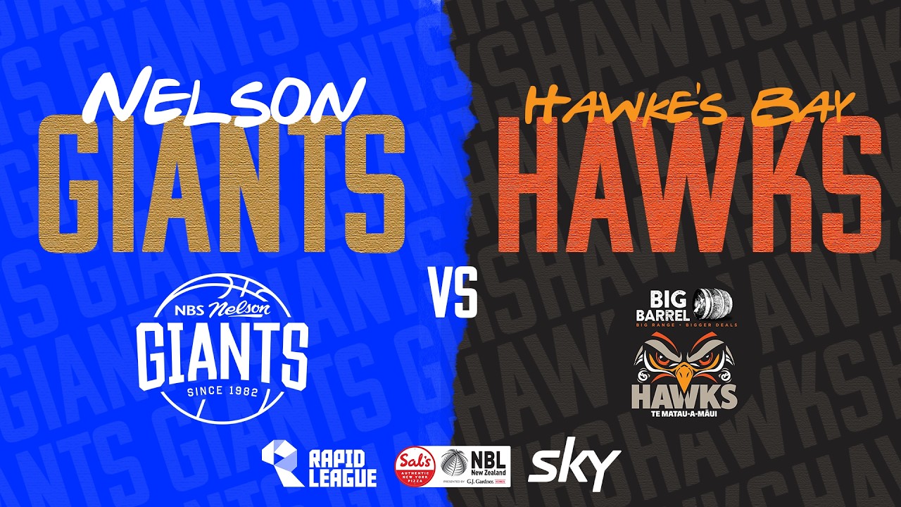 Nelson Giants v  Hawke&rsquo;s Bay Hawks | Full Basketball Game |  @SalsNBL 2026