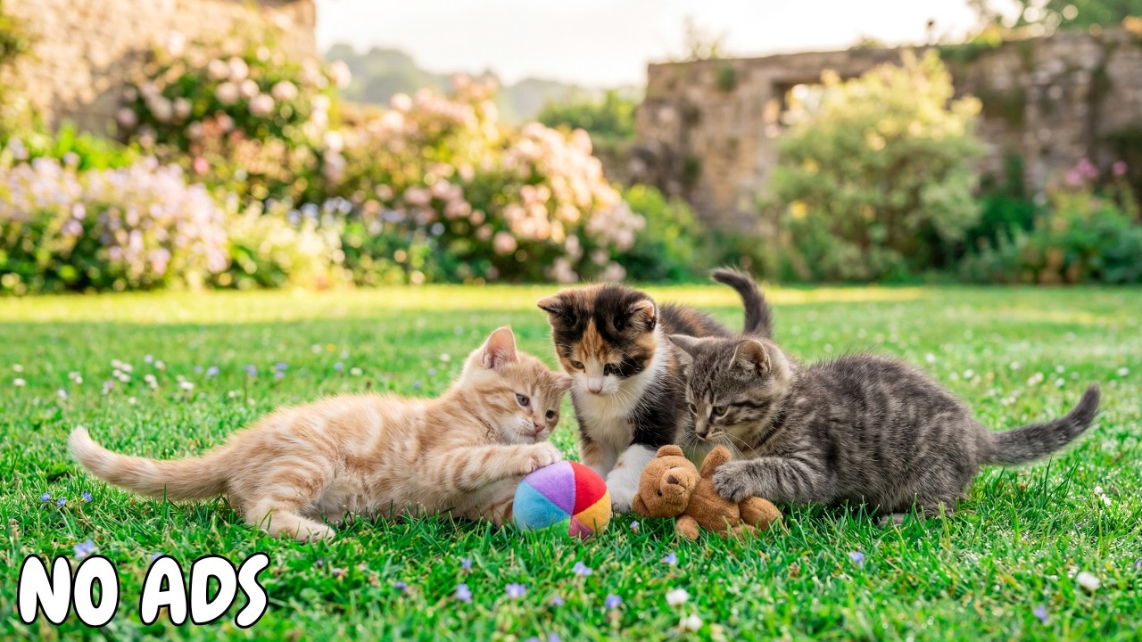 12 часов антистрессовой музыки для кошек 🐈 Спокойствие, снятие стресса и поддержка глубокого сна ♬