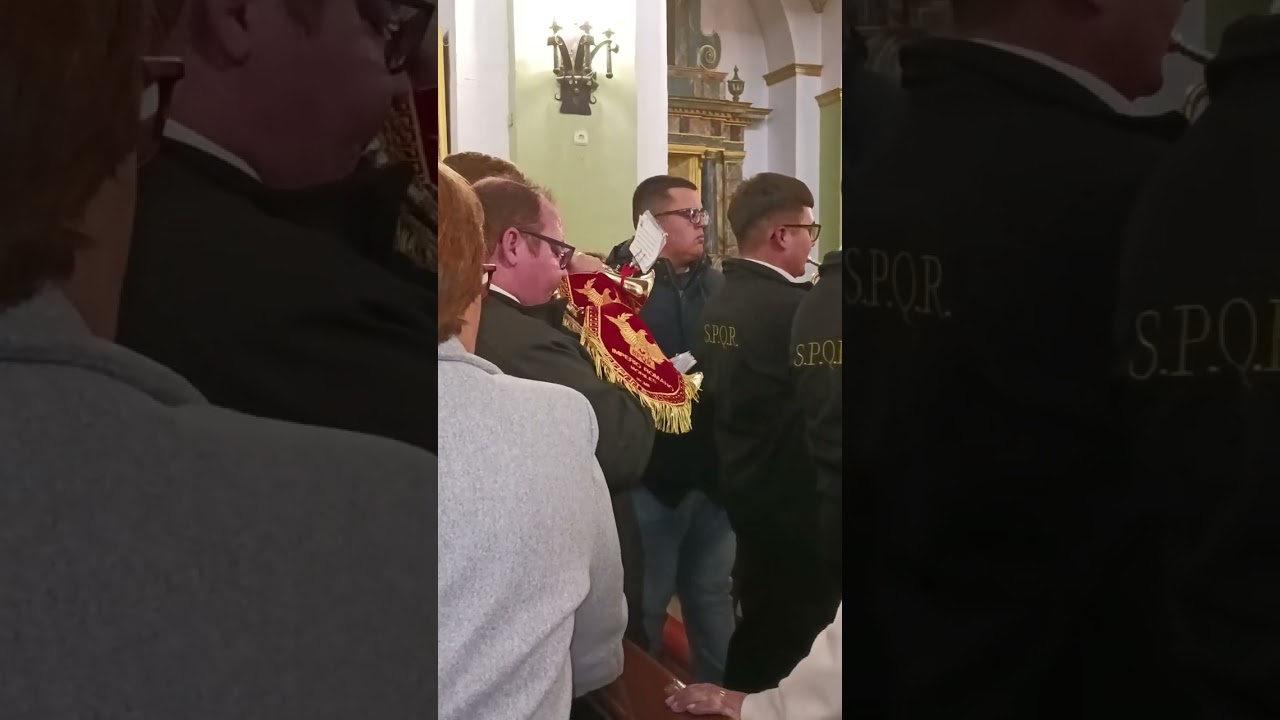 PRESENTACIÓN DEL CARTEL DE LA SEMANA SANTA y el triduo de nuestro cristo VOLG 