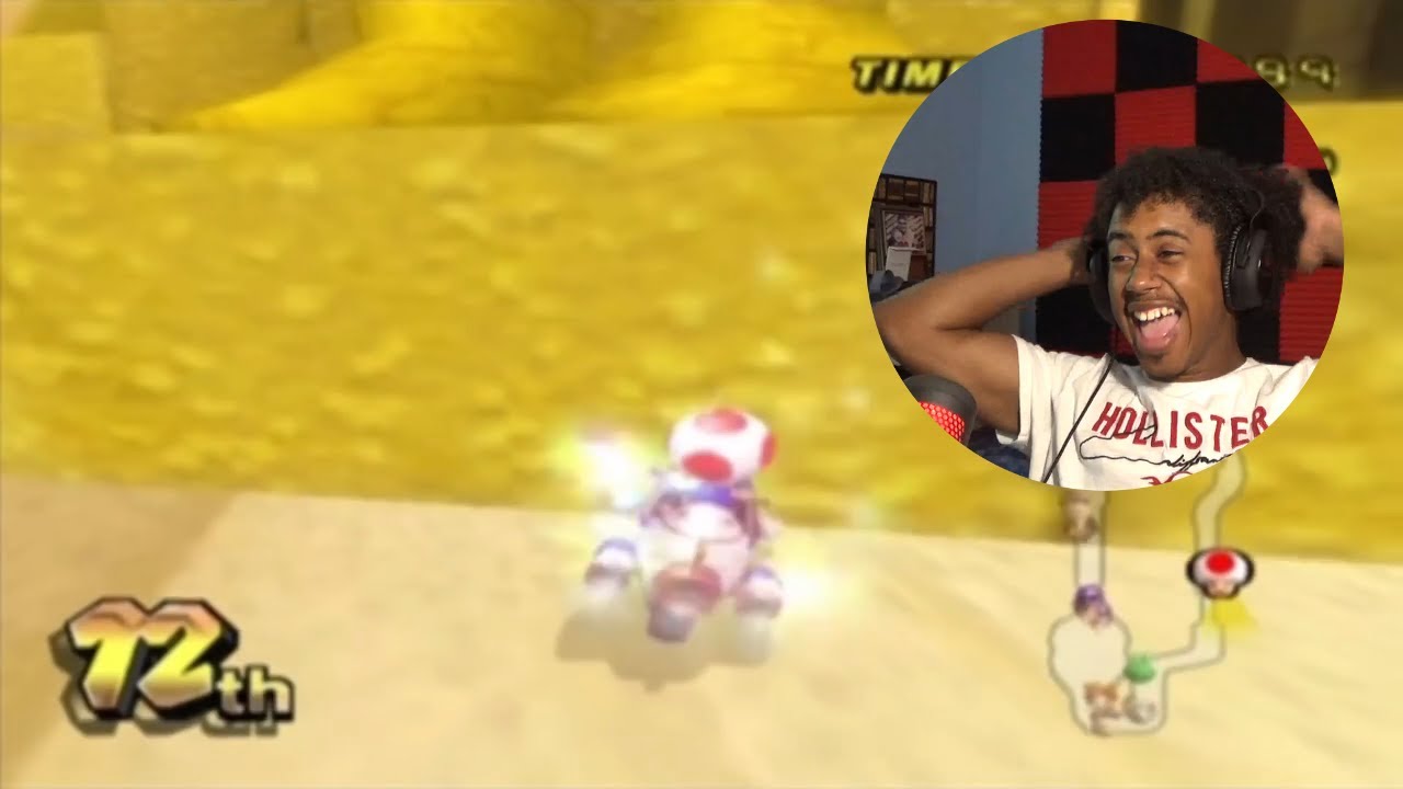 На этот раз Пуфа троллят | Попытка выиграть в Mario Kart Wii Online обостряется | (Реакция Skylight)