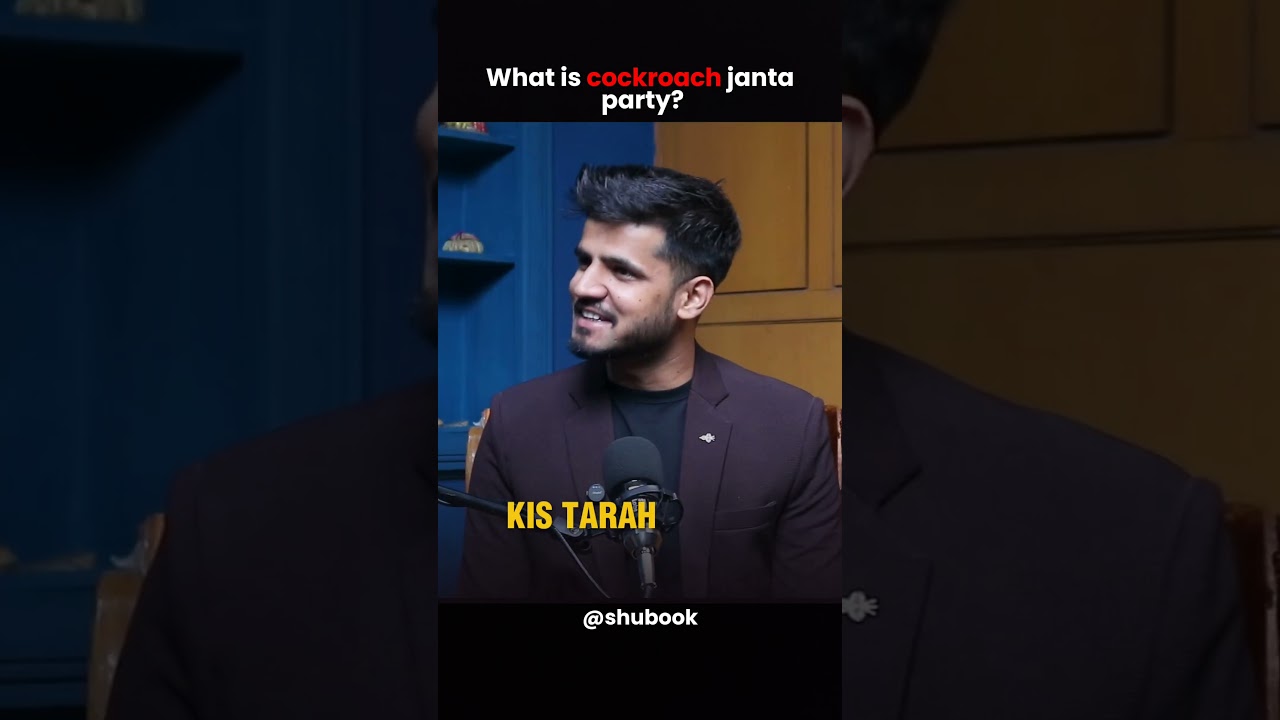 What is cockroach Janta Party ? || Genz Cockroach || Podcast CJP #cjp
