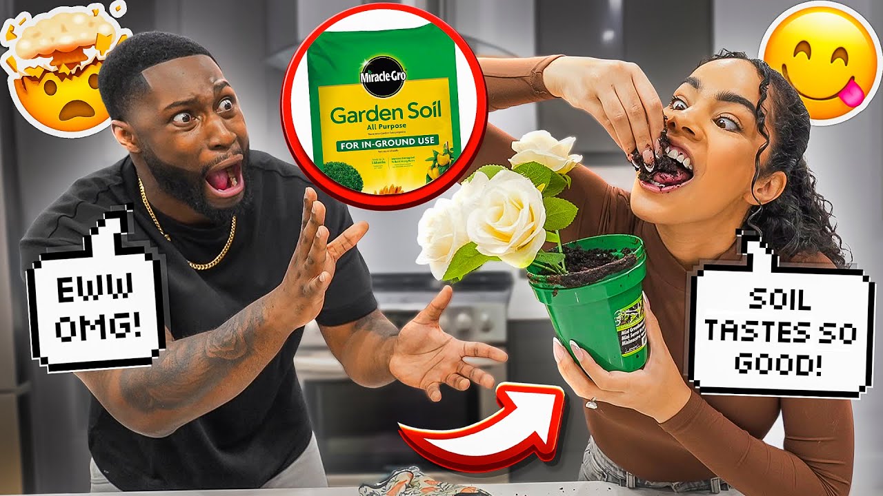 CAUGHT Eating DIRT To See My Fiance's Reaction! *HILARIOUS*