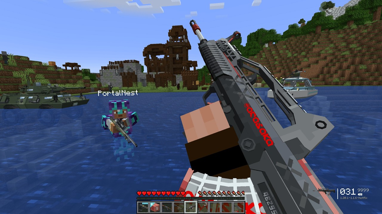 Villagers Hired Us to Destroy the Pillager Base Using Tanks and Missiles! 💣🚁