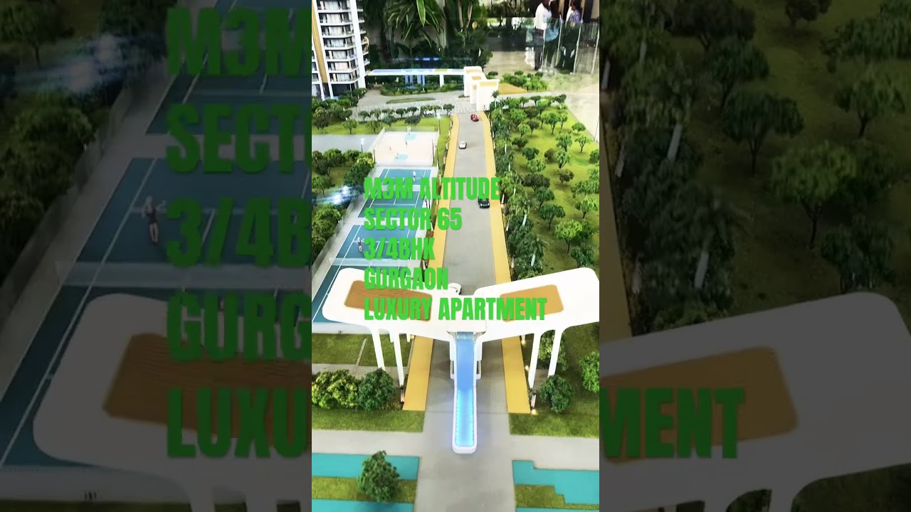M3M ALTITUDE | SECTION 65 GURGAON | 3/4BHK |  #shortvideo | GOLFCOURSE ROAD | CALL 9811962576