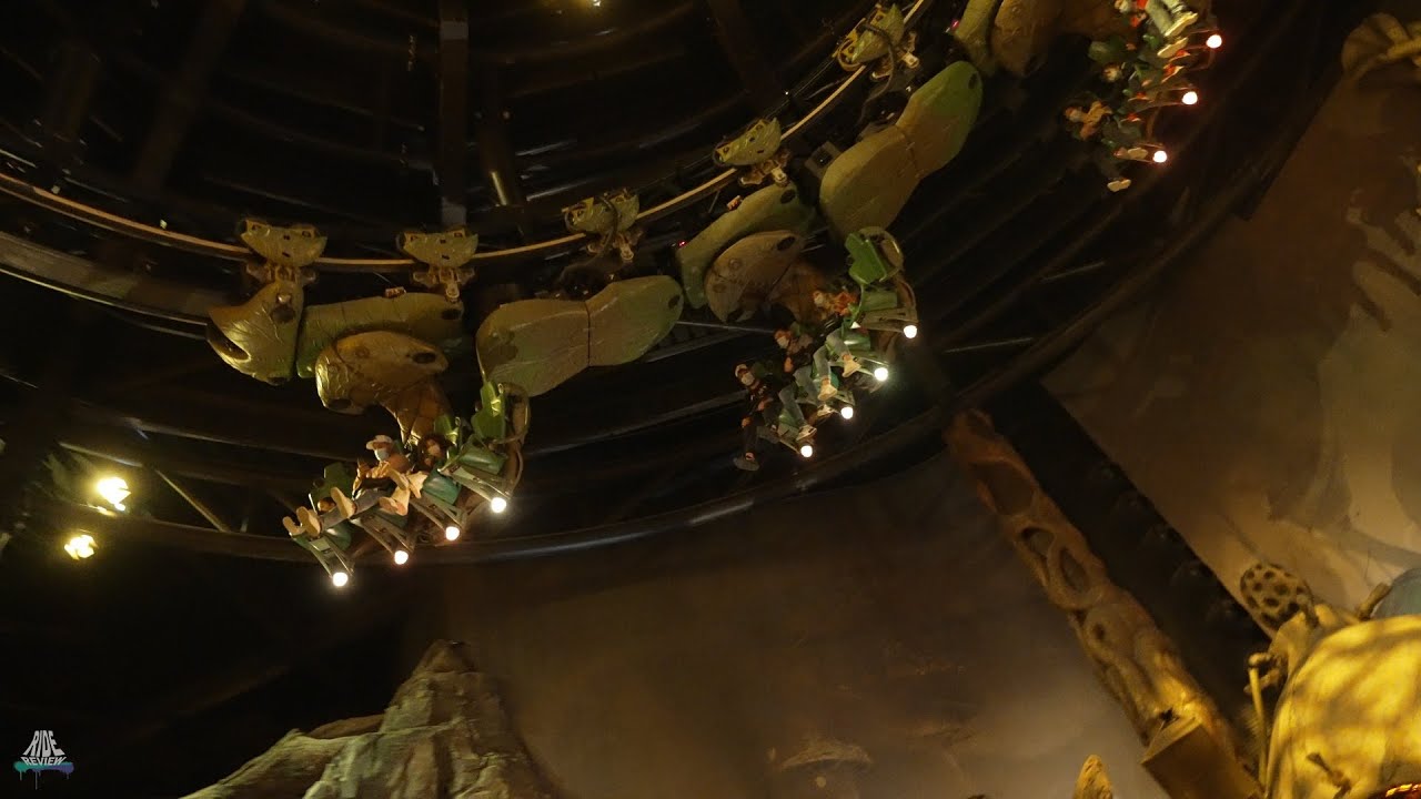 EUROPA PARK - Arthur - POV - MACK Rides - Inverted Powered Coaster