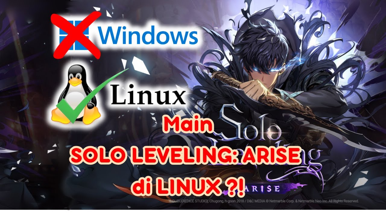 🔥 CARA INSTALL GAME SOLO LEVELING:ARISE di LINUX! (100% WORK) - Tanpa WINDOWS! 🚀