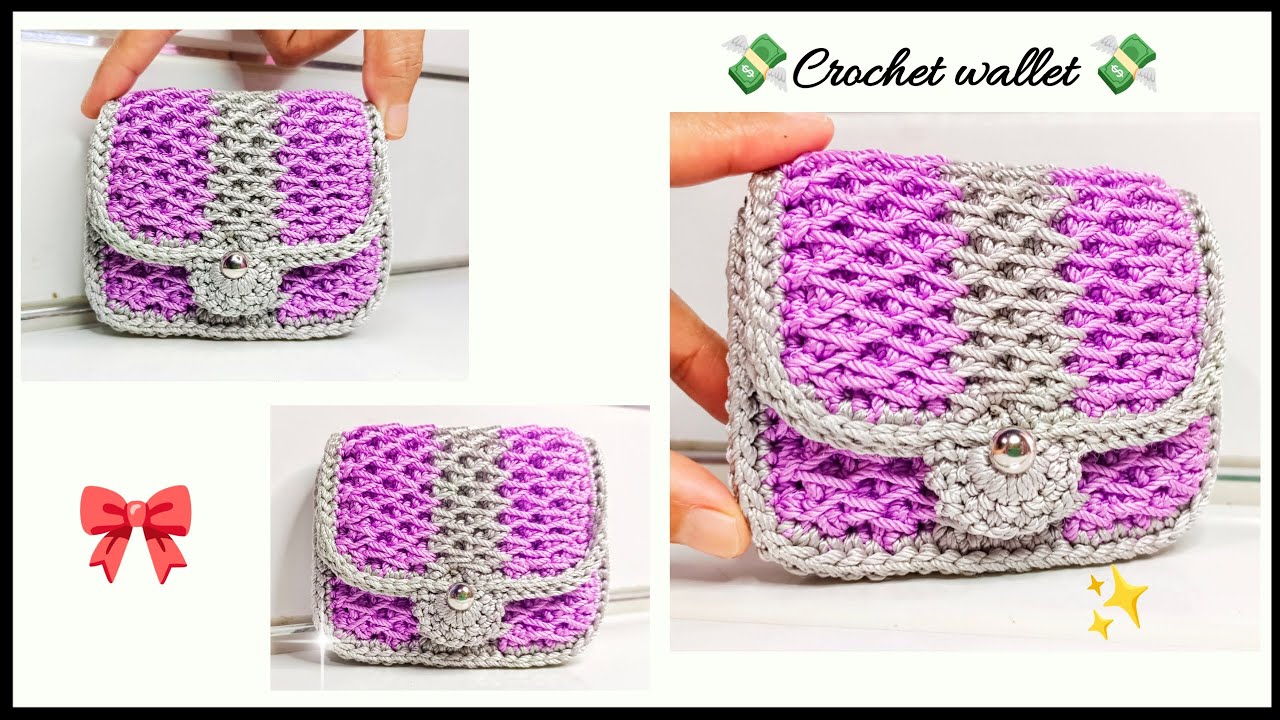 How to crochet mini purse crochet ||  crochet wallet