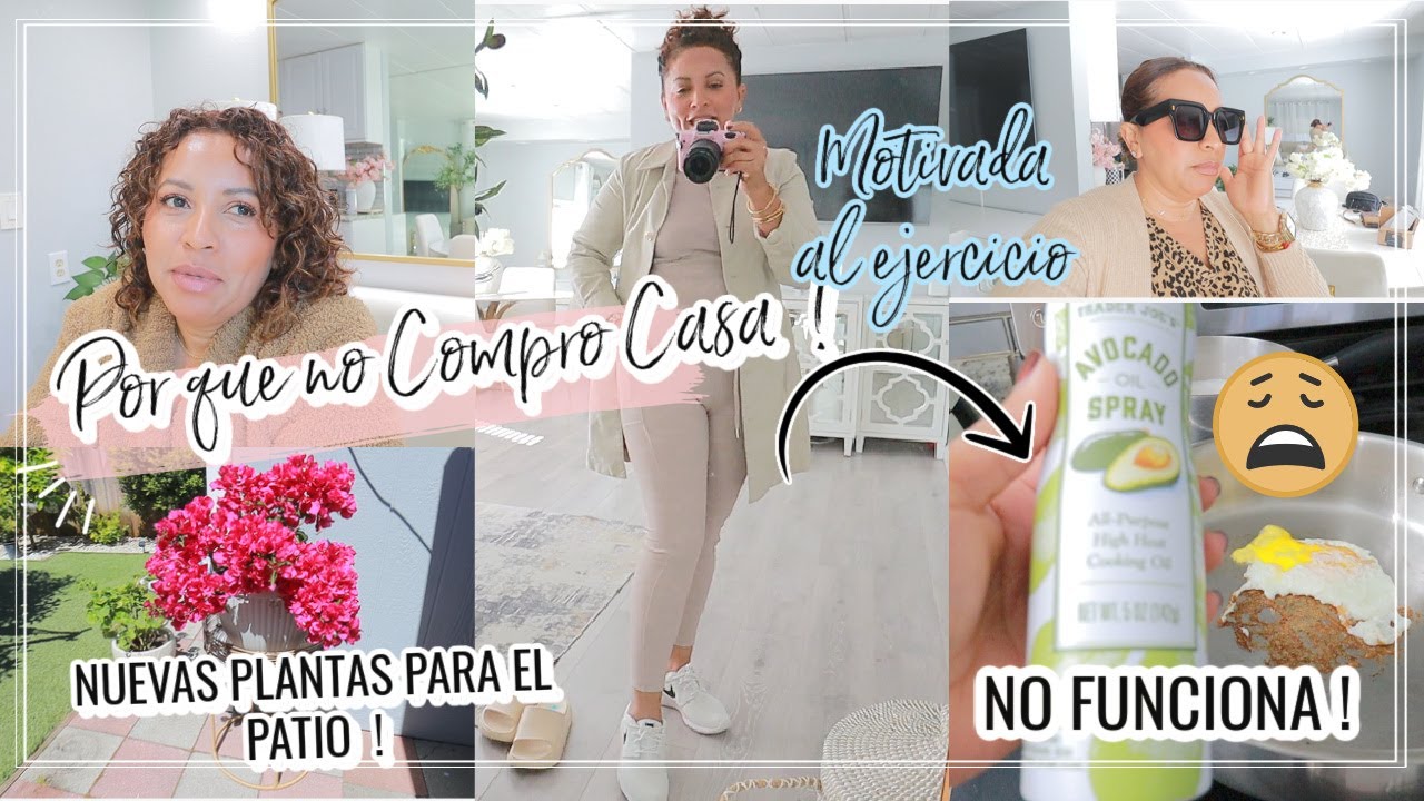 LES EXPLICO PORQUE NO COMPRO CASA ???🤔 NUEVAS PLANTAS PARA EL PATIO |