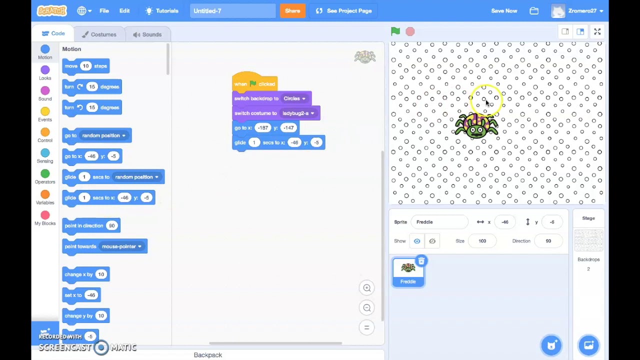 Scratch Project - Balanced Diet & Exercise