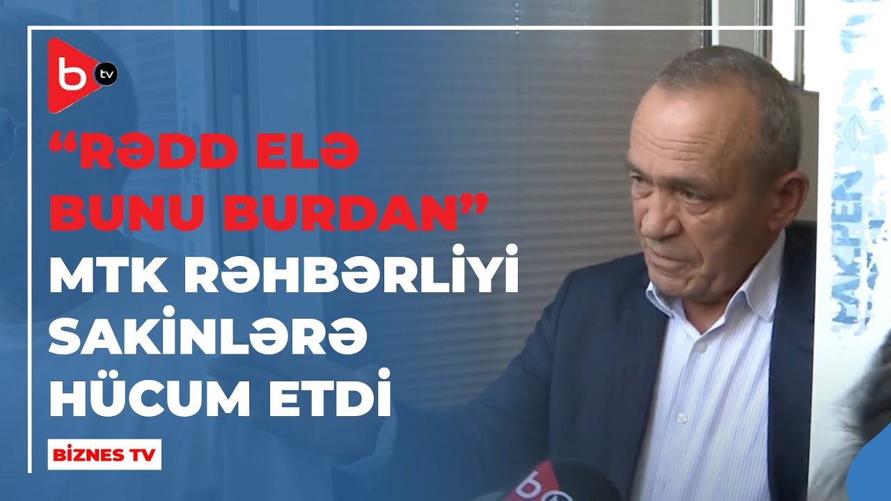 Xırdalanda sakinlər ayağa qalxdı | 15 ildir MTK xidmət göstərmir | Biznes TV