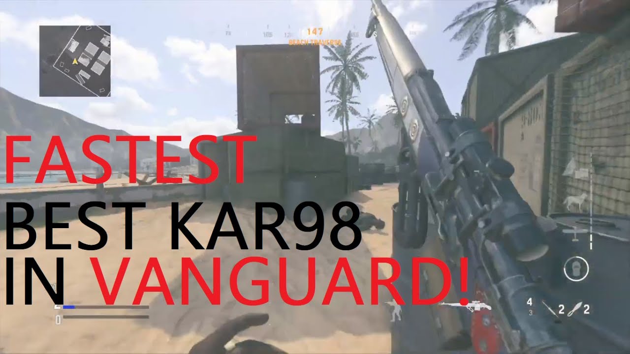 The *BEST* Fastest Kar98 in Vanguard! 1v1 on shipment) CoD: Vanguard Kar98 gameplay | Class Tutorial