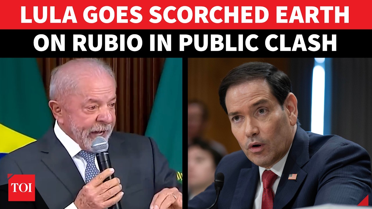 &lsquo;Frustrated Latin American&rsquo;: Lula Publicly Shames Rubio As Tariff War Explodes Into Personal Feud