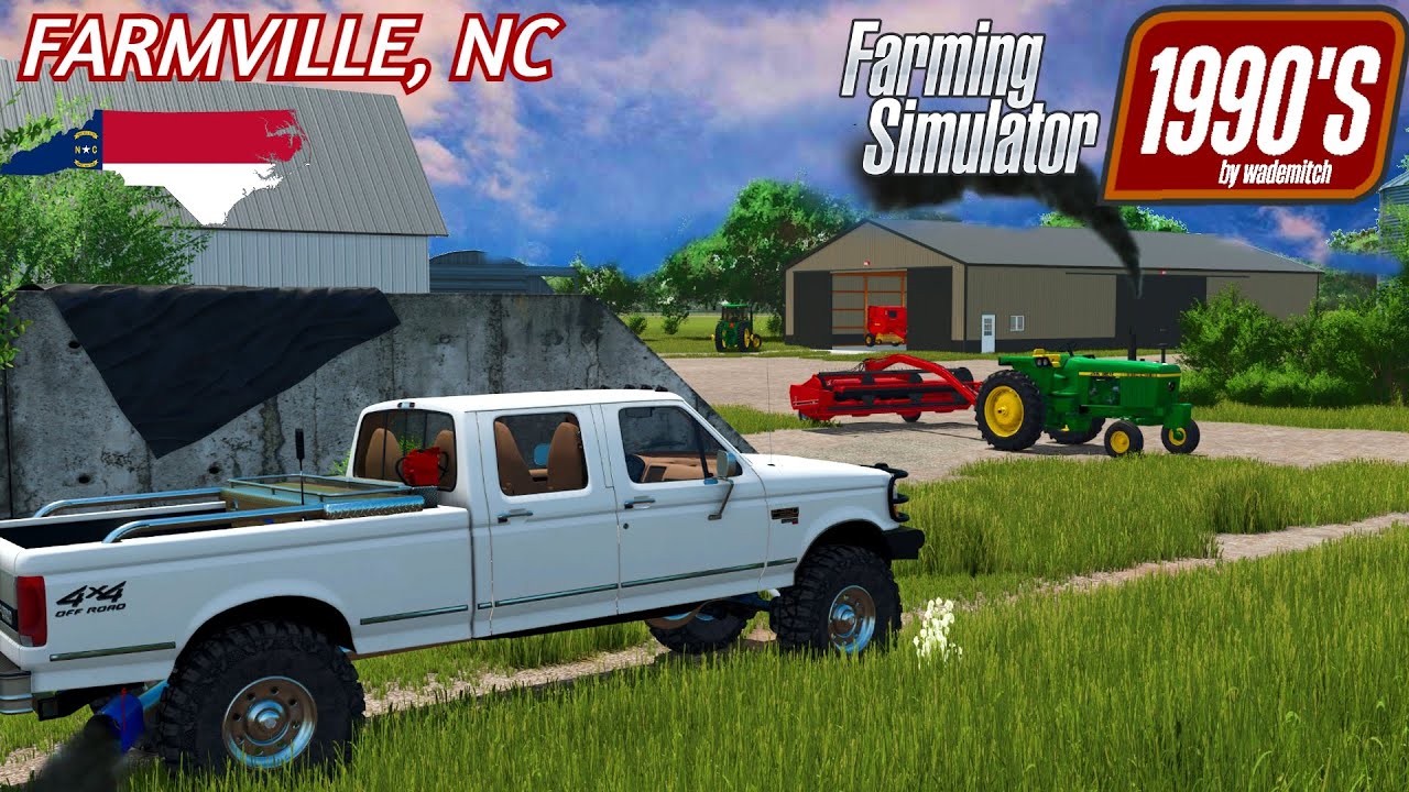 BRAND NEW OBS FARM TRUCK AND HAY MOWING!!!!! | FARM SIM 90'S | Farming Simulator 25
