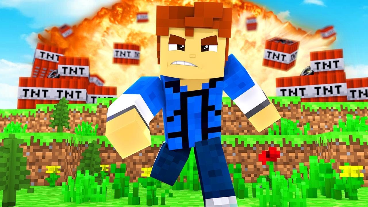 Неудачная попытка троллинга с динамитом в Minecraft! | Minecraft Bed Wars
