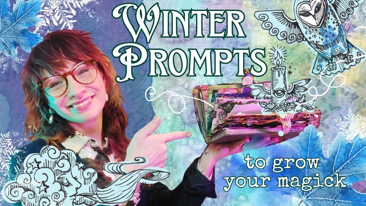 🕯️❄️✨Winter Grimoire Prompts to GROW Your Magick