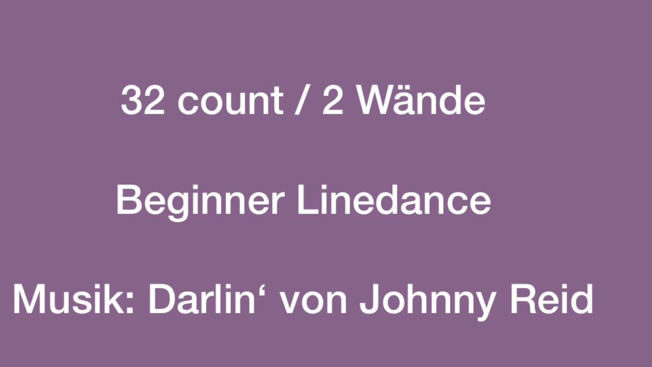 Darlin‘ Linedance (Tanz+ Schritte)