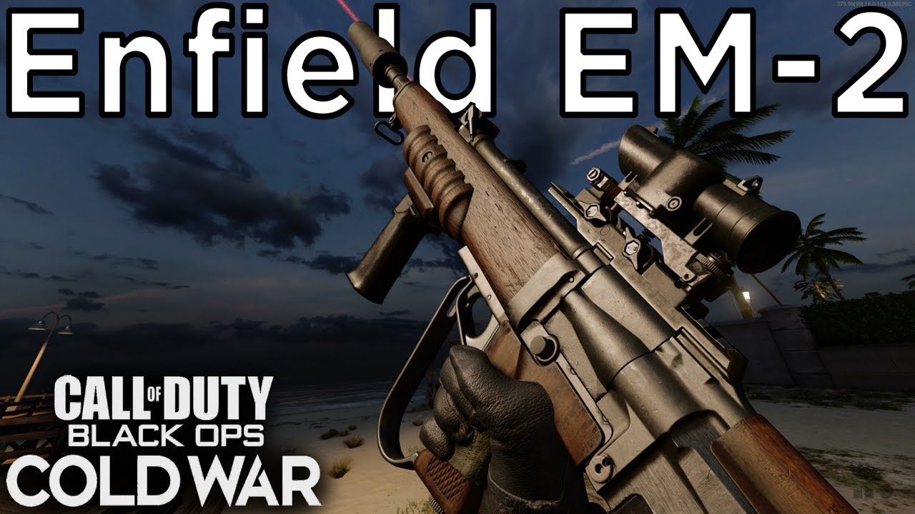 Enfield EM-2 (EM2) Gameplay | Call of Duty Black Ops Cold War (PS5)