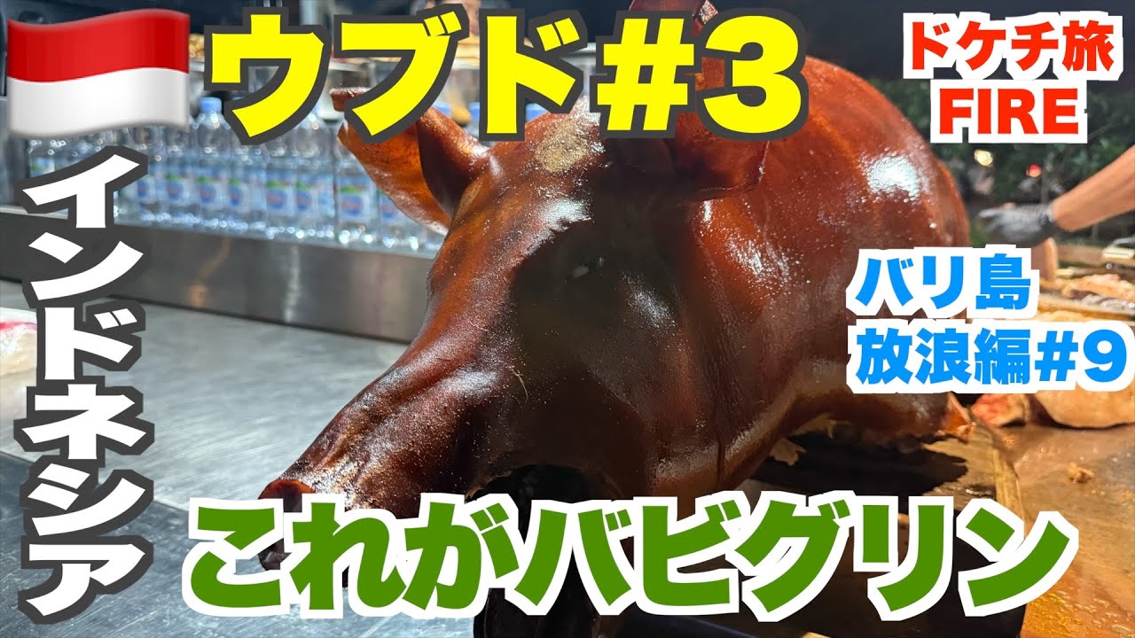 バリ島ウブドで伝統料理バビグリンを食らう