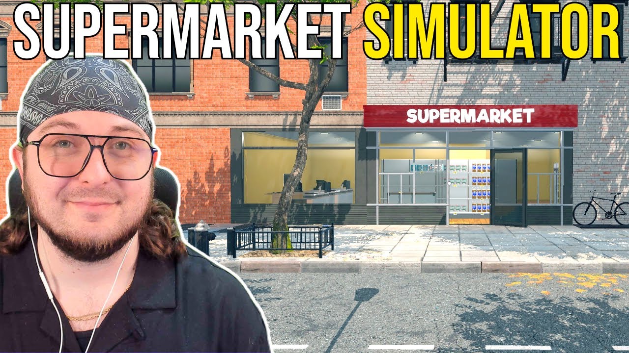 COME ON DOWN, WE HAVE EMPTY SHELVES! in SUPERMARKET SIMULATOR!